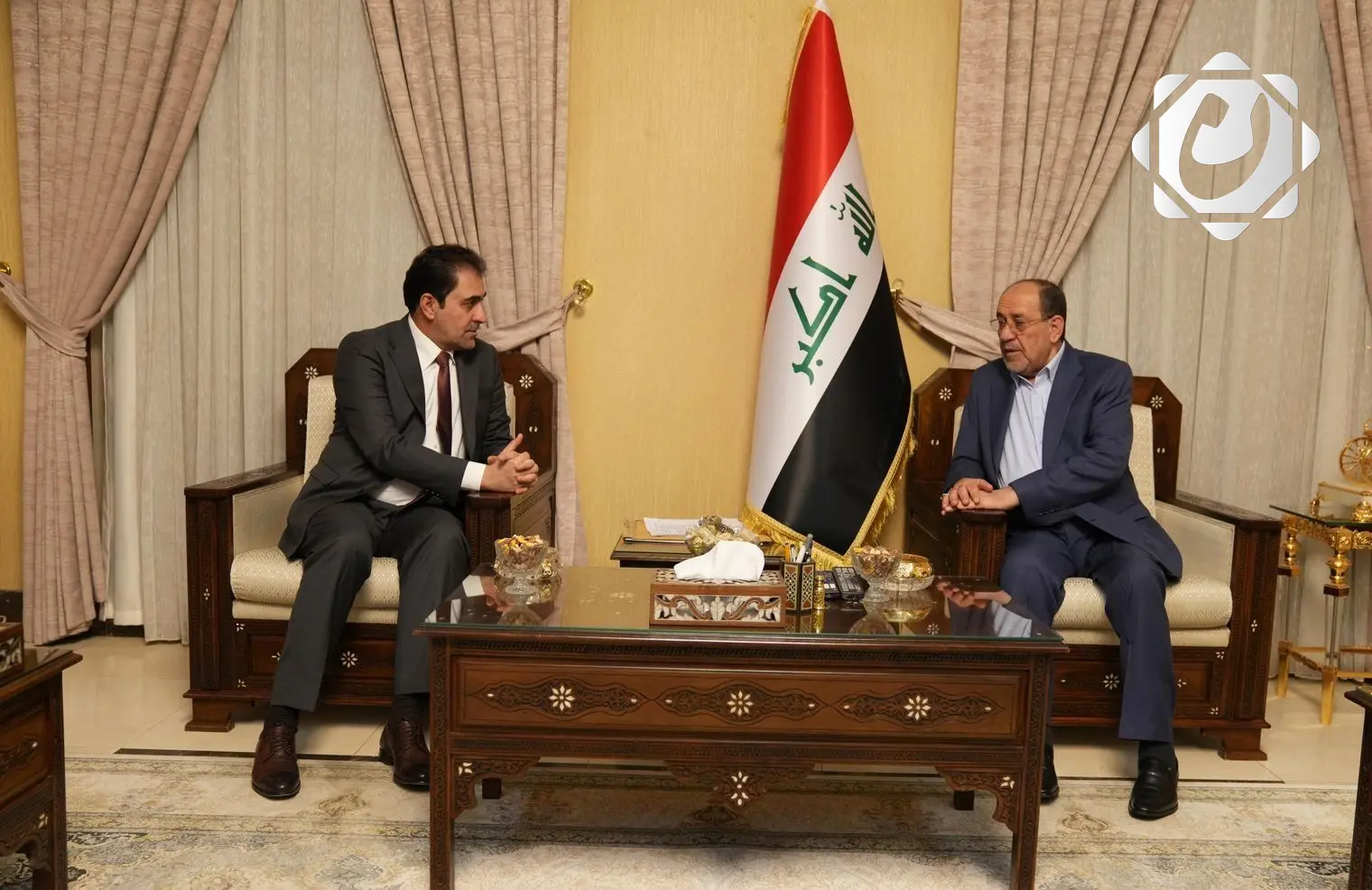 المالكي والمندلاوي يتفقان على تعزيز التشريع لتحقيق التنمية المستدامة