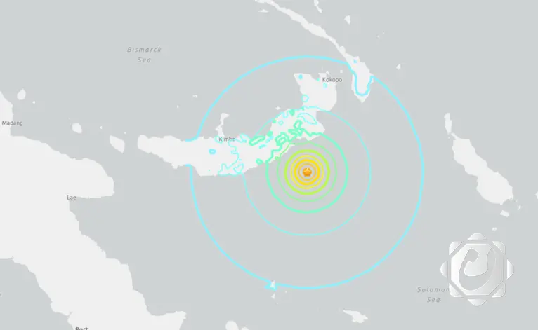 زلزال بقوة 6.9 درجات يثير تحذيرات من تسونامي في بابوا غينيا الجديدة