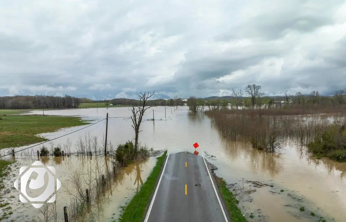 مصرع 16 شخصًا جراء العواصف والفيضانات في الولايات المتحدة
