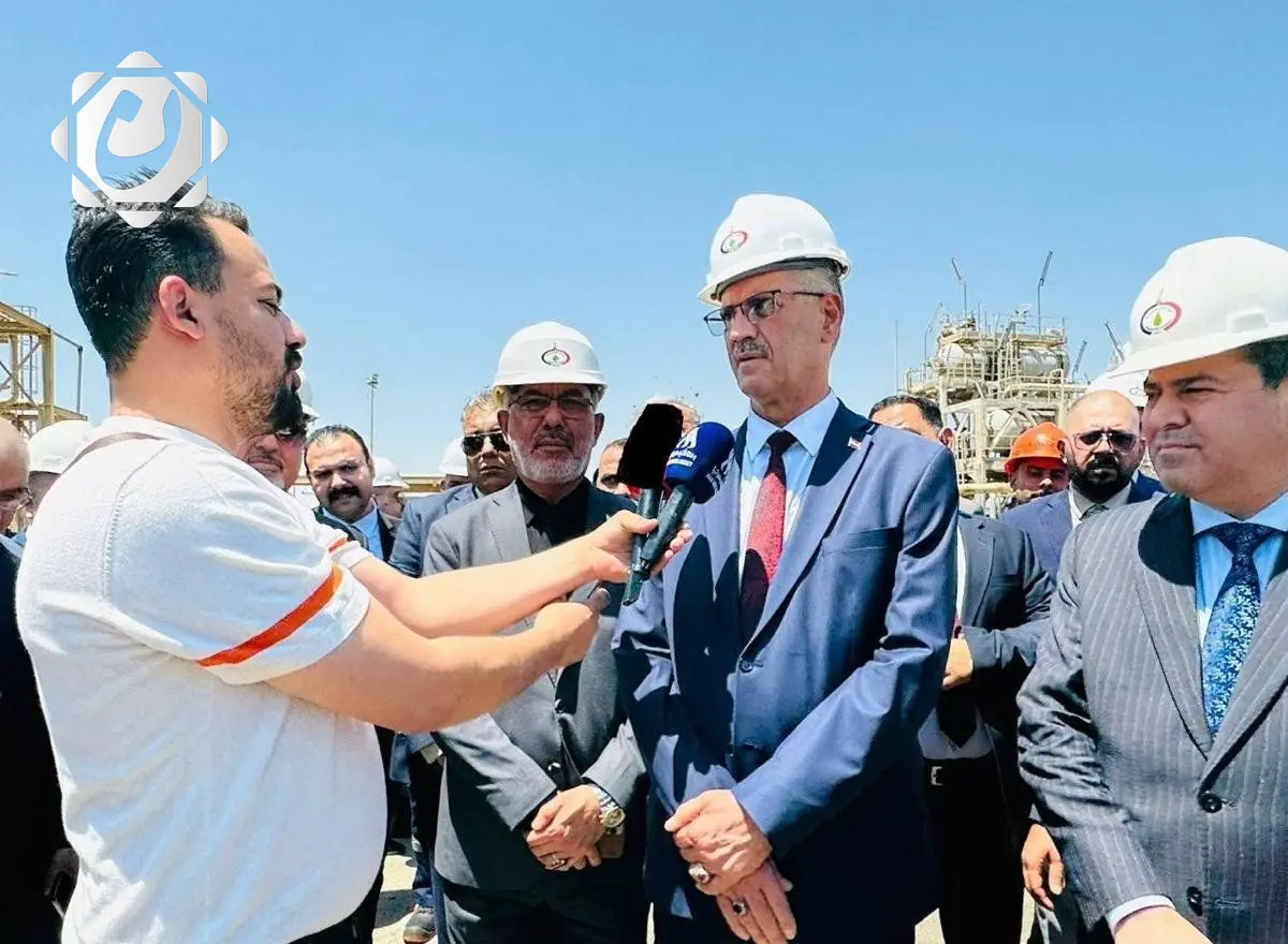 زيادة استثمار الغاز المحترق إلى 70% بنهاية العام: وزير النفط يكشف عن مشاريع جديدة