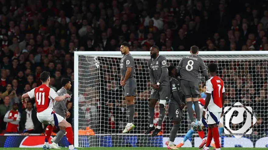 آرسنال يحقق فوزًا ساحقًا على ريال مدريد في دوري أبطال أوروبا