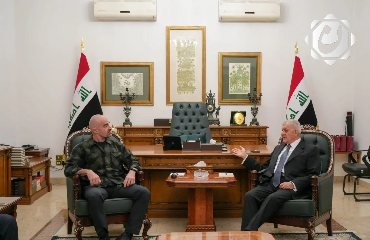 الرئيس عبد اللطيف جمال رشيد يدعو إلى الحوار لحل القضايا العالقة بين بغداد وأربيل