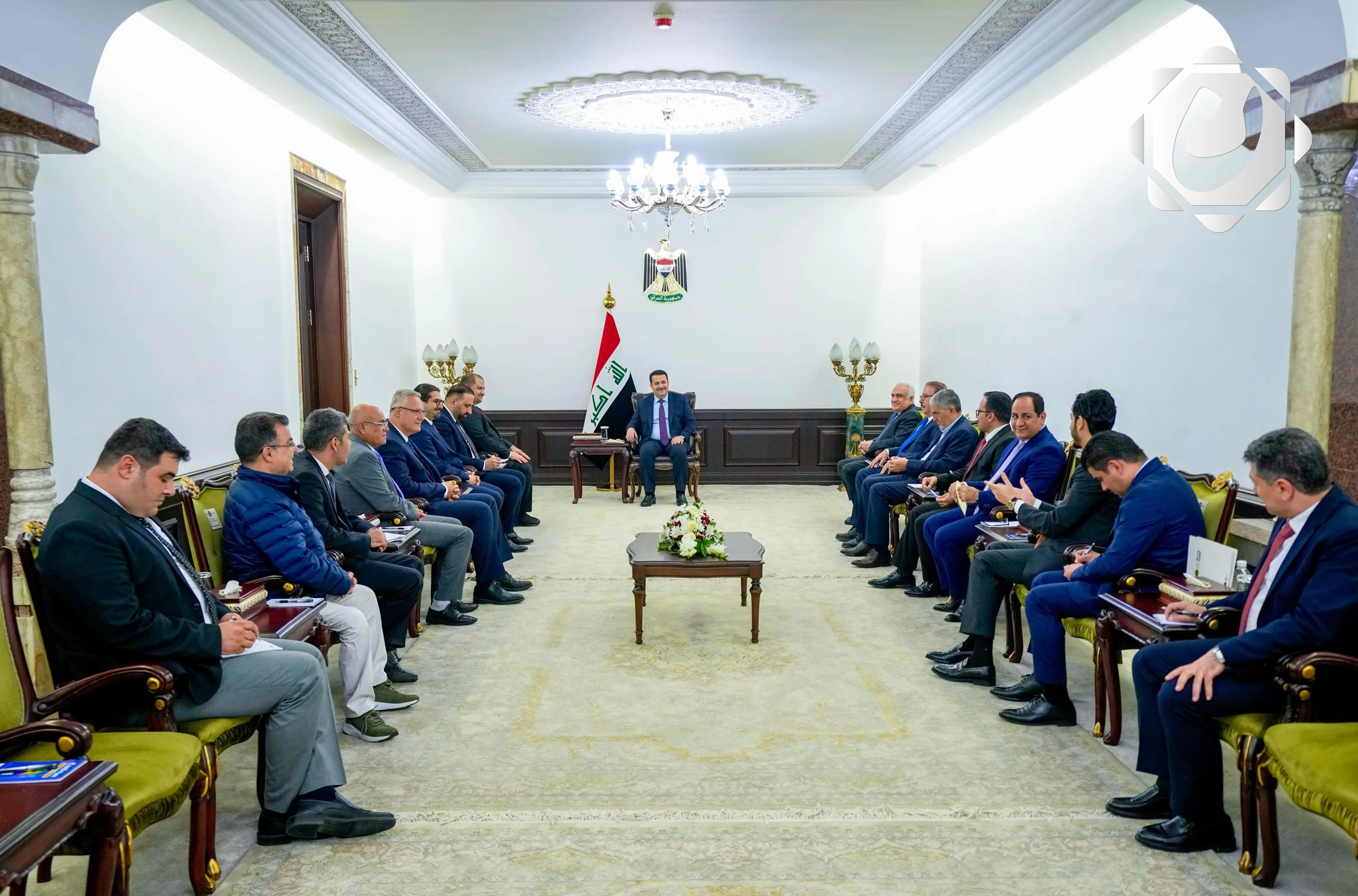 السوداني يؤكد قلق العراق من التدخلات الخارجية في سوريا