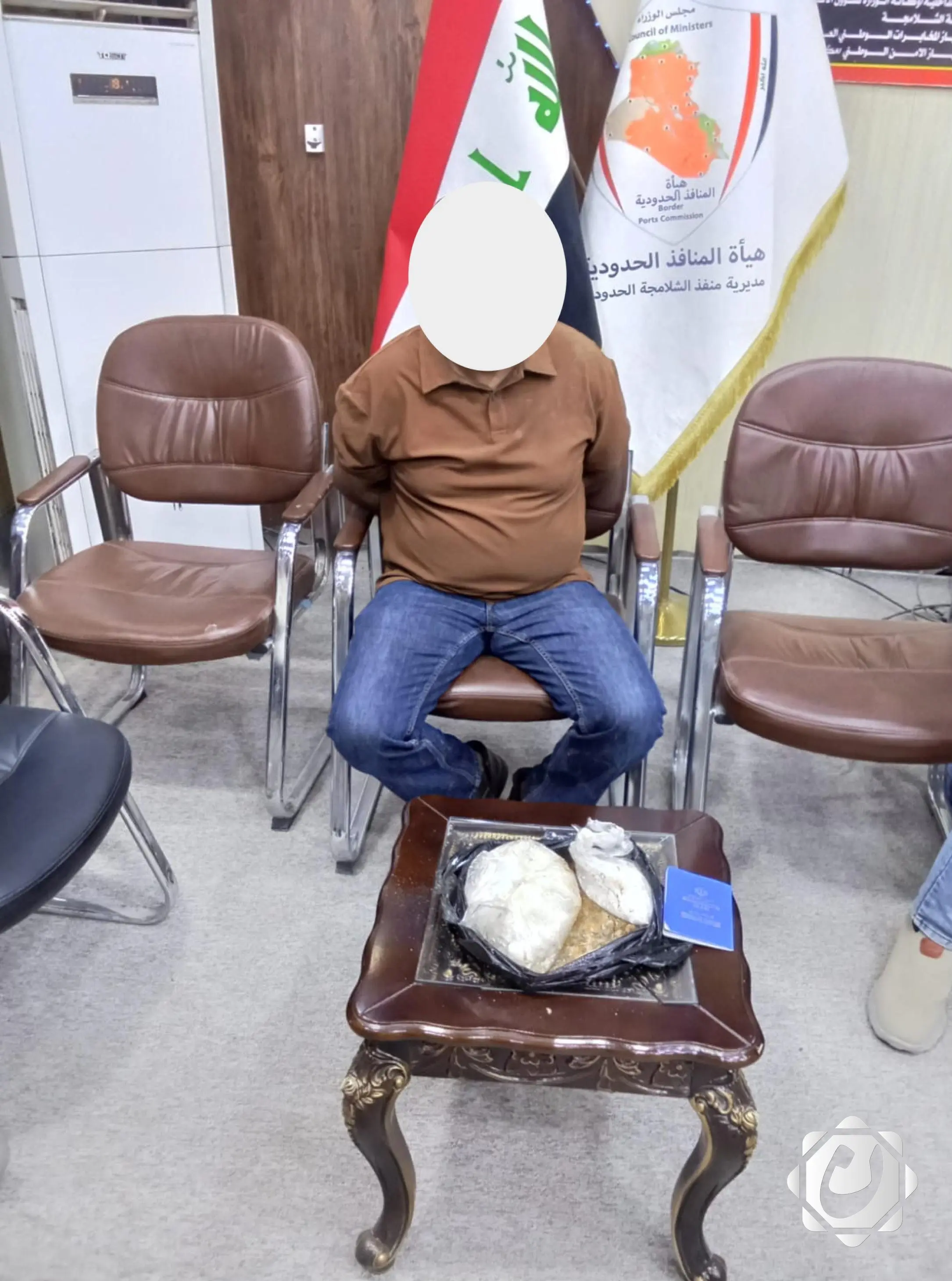 ضبط 1.5 كيلو من الكريستال المخدر في منفذ الشلامجة