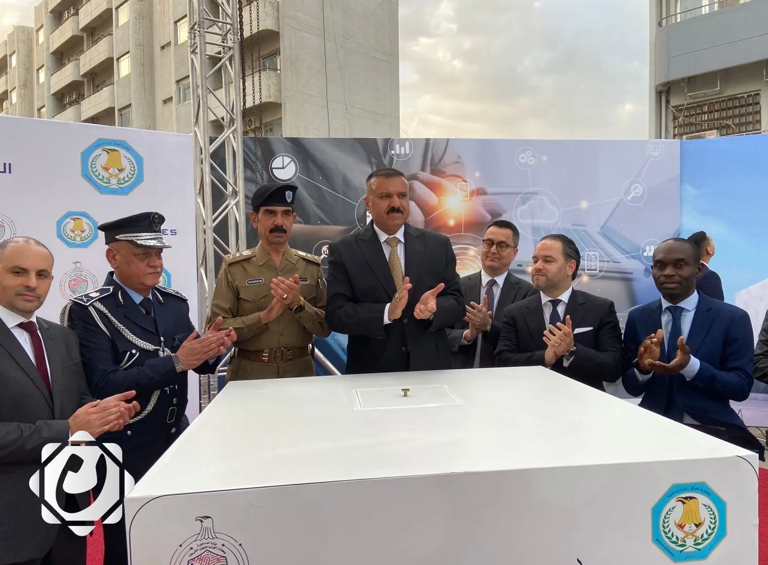 وزير الداخلية يطلق مشروع مركز البيانات الرقمي البايومتري في بغداد