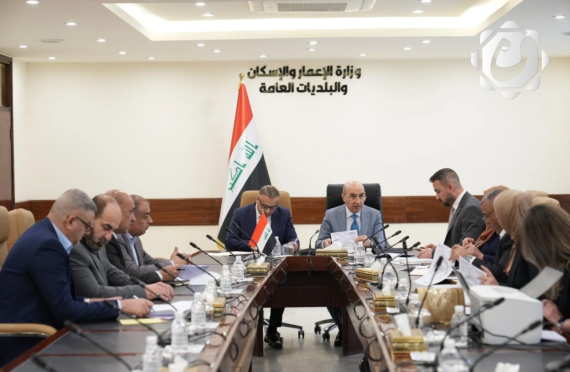 اجتماع لمتابعة تطوير البنى التحتية في سامراء برئاسة وزير الإعمار