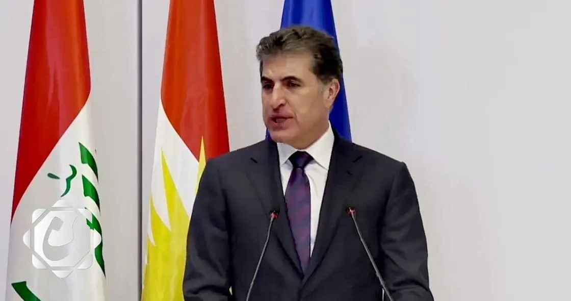 بارزاني يؤكد صحة رؤية السوداني لحل الخلافات بين بغداد وأربيل