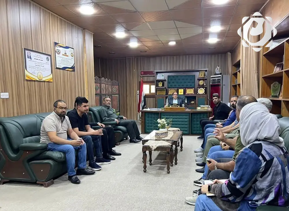 مدير زراعة البصرة يناقش آلية تسويق محصول الحنطة مع وفد وزارة التجارة