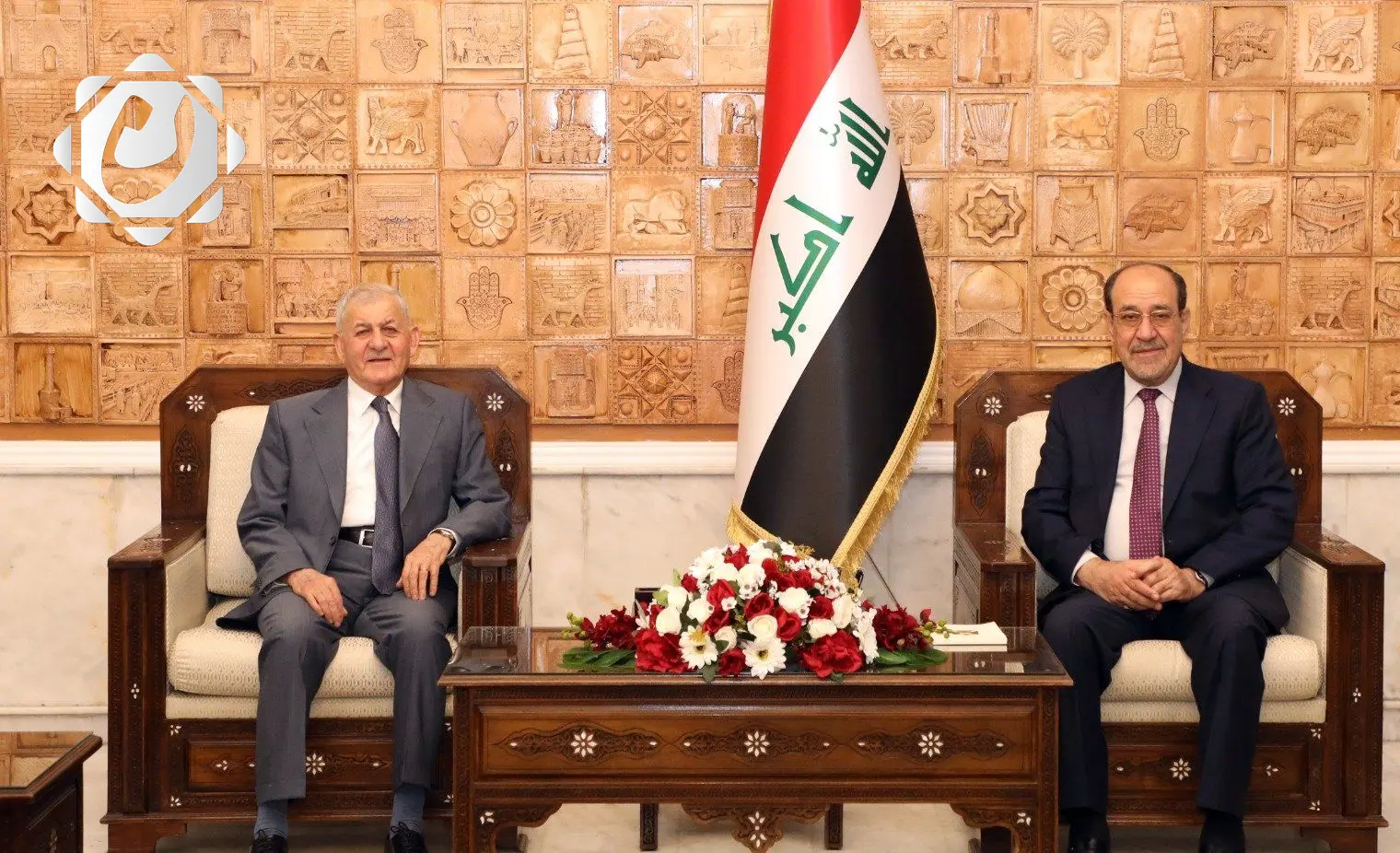 تأكيد على تعزيز التواصل بين القوى الوطنية: رئيس الجمهورية ورئيس ائتلاف دولة القانون يبحثان مستجدات البلاد