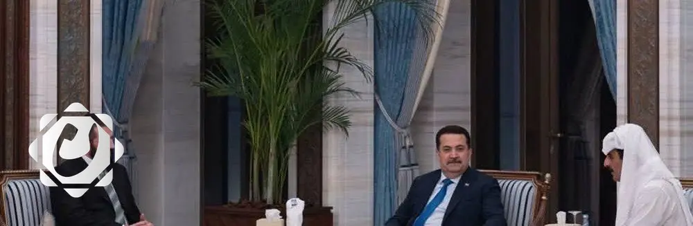 لقاء رئيس الوزراء العراقي برئيس النظام السوري في الدوحة