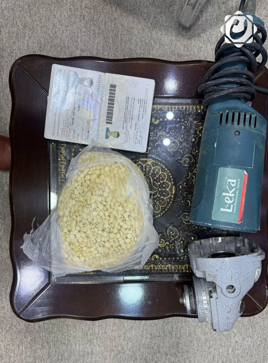 ضبط 4575 حبة مخدرة بحوزة مسافر أجنبي في منفذ الشلامجة