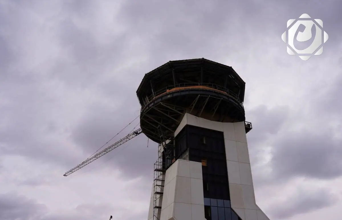 85% إنجاز في أعمال برج المراقبة بمطار الموصل الدولي