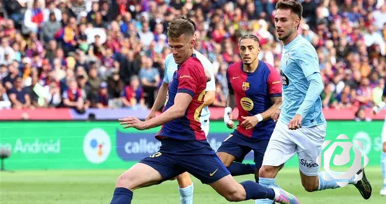 برشلونة يحقق فوزاً مثيراً على سيلتا فيغو في الليجا