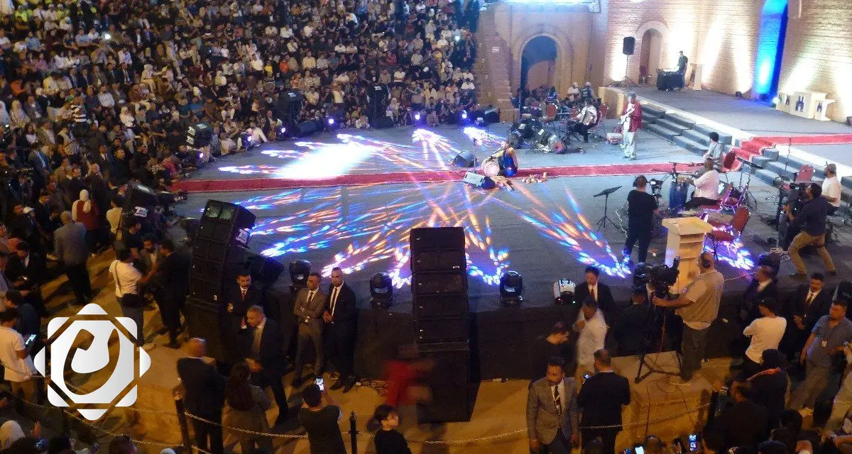 بابل تختتم مهرجانها الثقافي بأجواء فنية رائعة ورسائل أمل