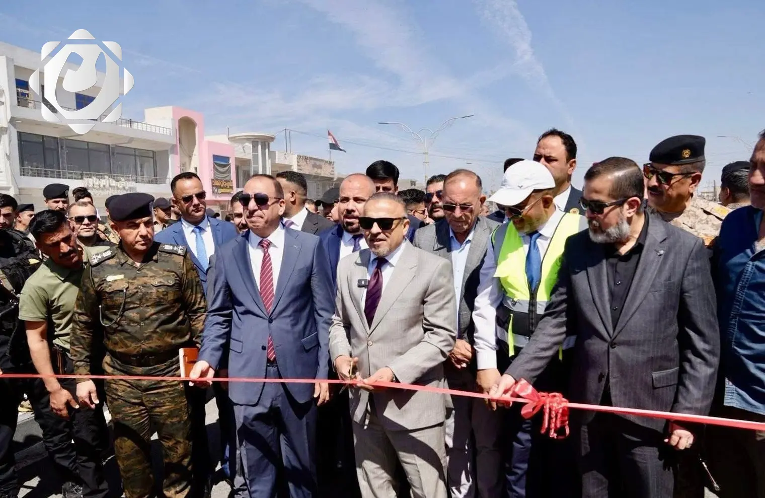 افتتاح مجسر الطوز في صلاح الدين لتحسين حركة المرور بين بغداد وكركوك