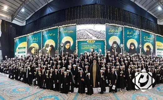 5 آلاف تلميذة في حفل التكليف الشرعي في كربلاء