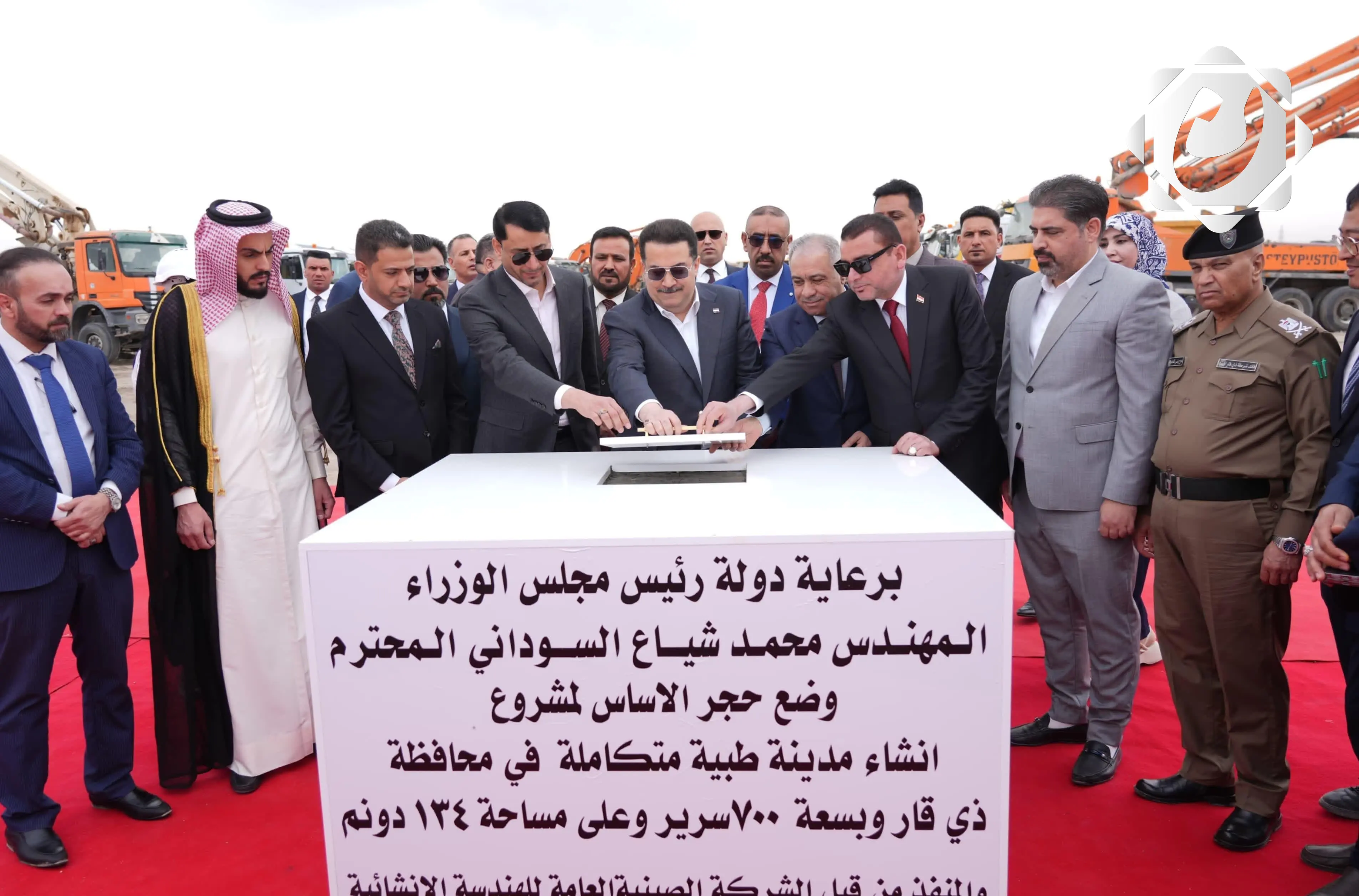 السوداني يختتم زيارته إلى ذي قار بإطلاق مشاريع استراتيجية