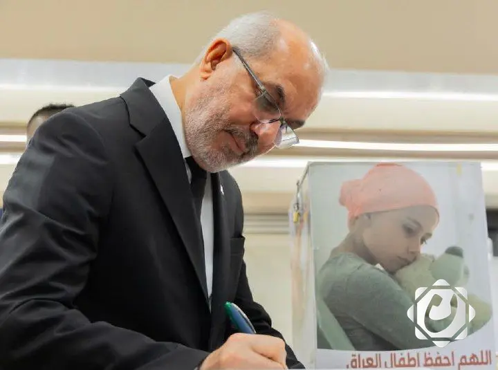 وزارة النفط تدعم المبادرات الإنسانية خلال زيارة السوق المركزي الخيري