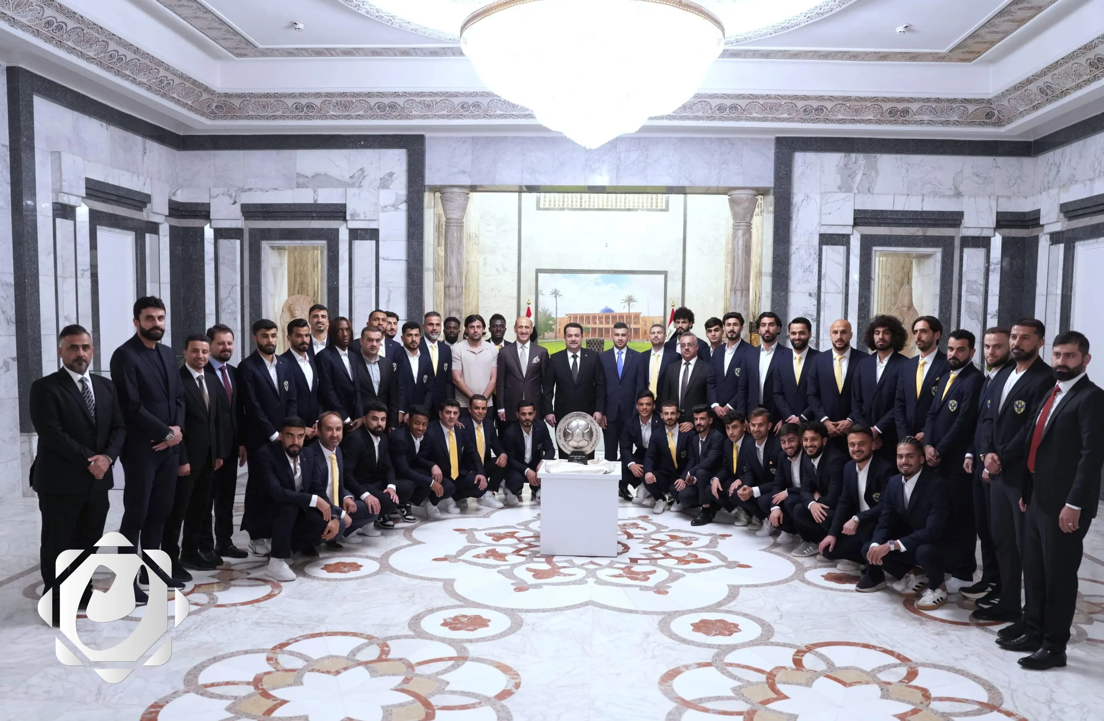 السوداني يكرم أبطال دهوك بعد فوزهم بدوري أبطال الخليج