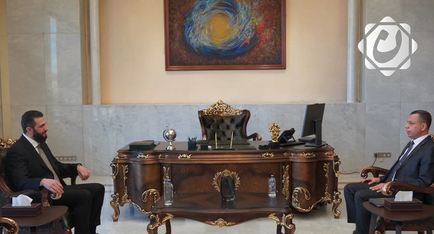 الوفد العراقي برئاسة الشطري يزور سوريا لتعزيز التعاون الأمني والاقتصادي