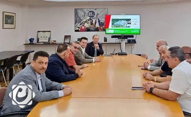 الفريق الأولمبي العراقي يتفقد مركز الإنجاز الرياضي في برشلونة لتعزيز قدراته