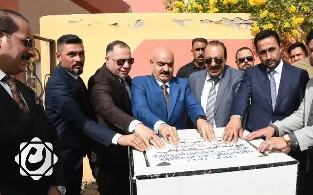 انطلاق مشروع تأهيل أربع مناطق في قضاء الحمزة بالديوانية