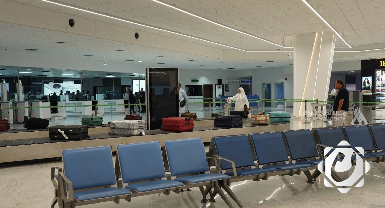 مطار بغداد الدولي: إغلاق مؤقت بسبب العاصفة الغبارية