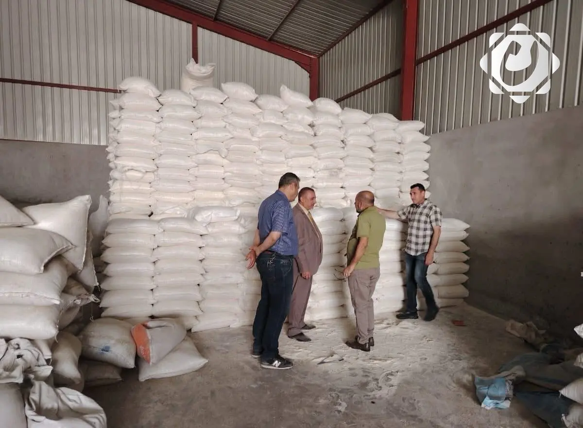 الرقابة التجارية في ديالى تضبط كميات كبيرة من الحنطة والطحين المهرب