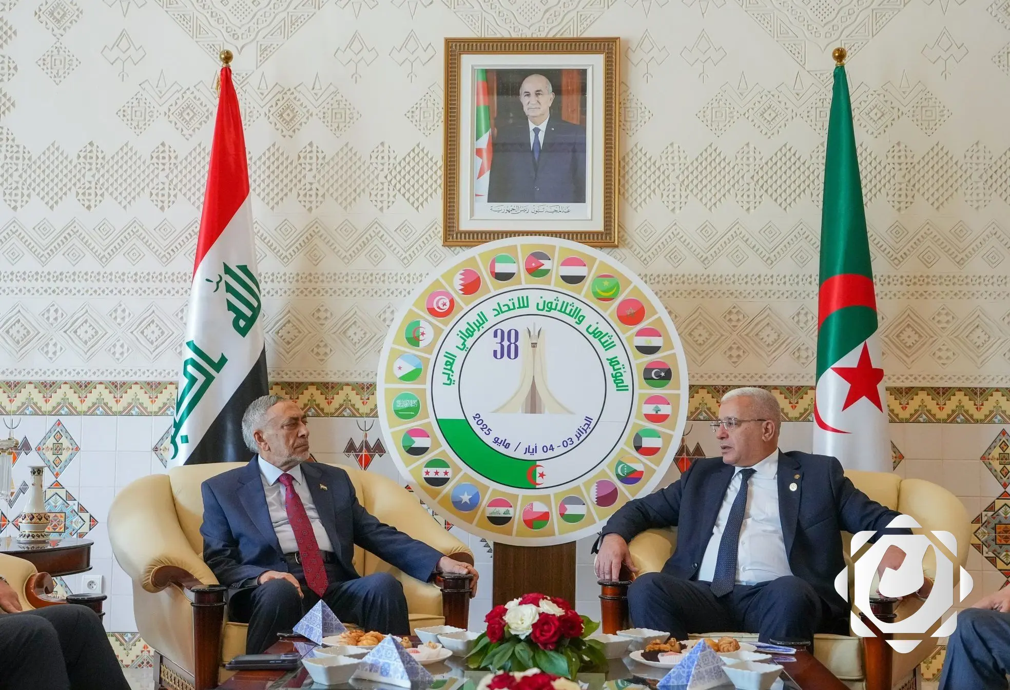 المشهداني يمثل العراق في المؤتمر الـ 38 لاتحاد البرلمان العربي بالجزائر