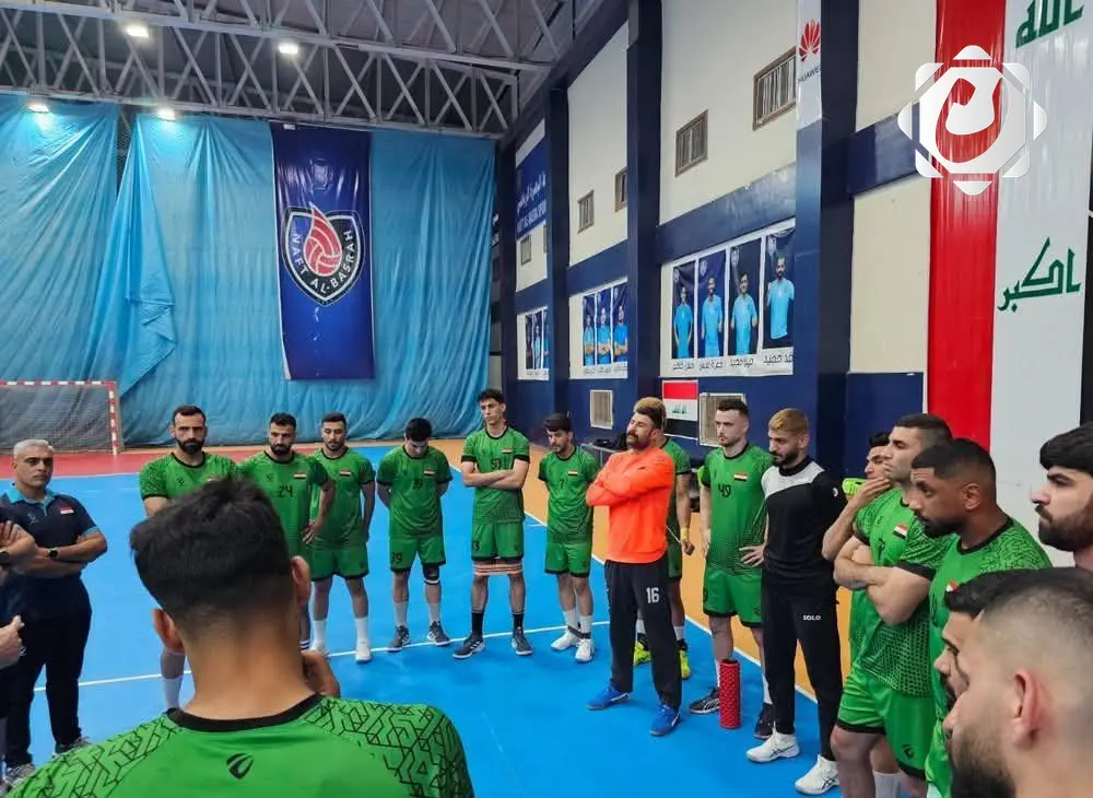 منتخب العراق لكرة اليد يستعد للبطولة العربية في الكويت من البصرة