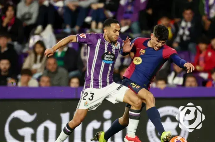 برشلونة يحقق فوزاً مهماً على بلد الوليد في الليجا