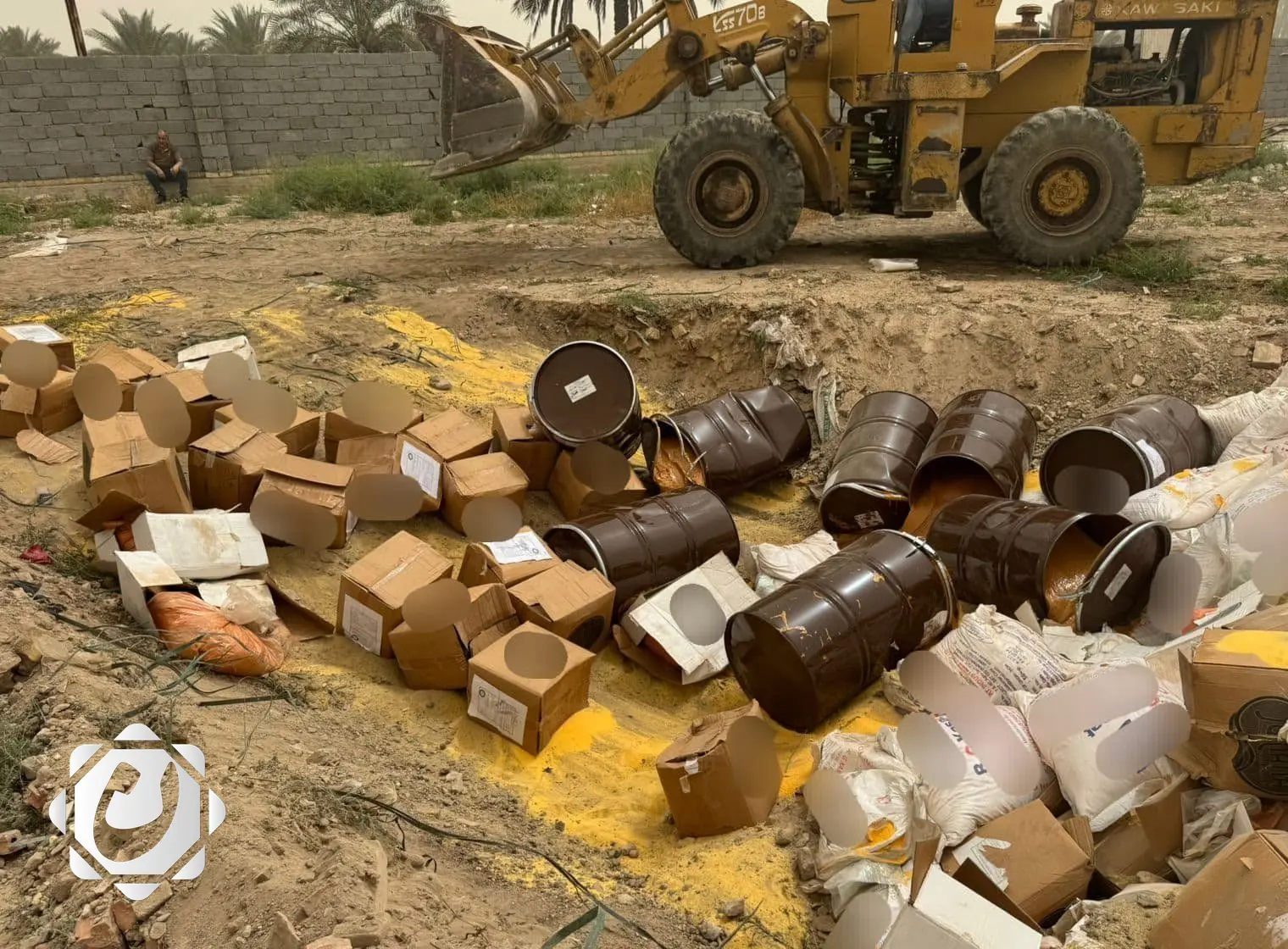 إتلاف 119 طناً من المواد الغذائية غير الصالحة للاستهلاك في بغداد