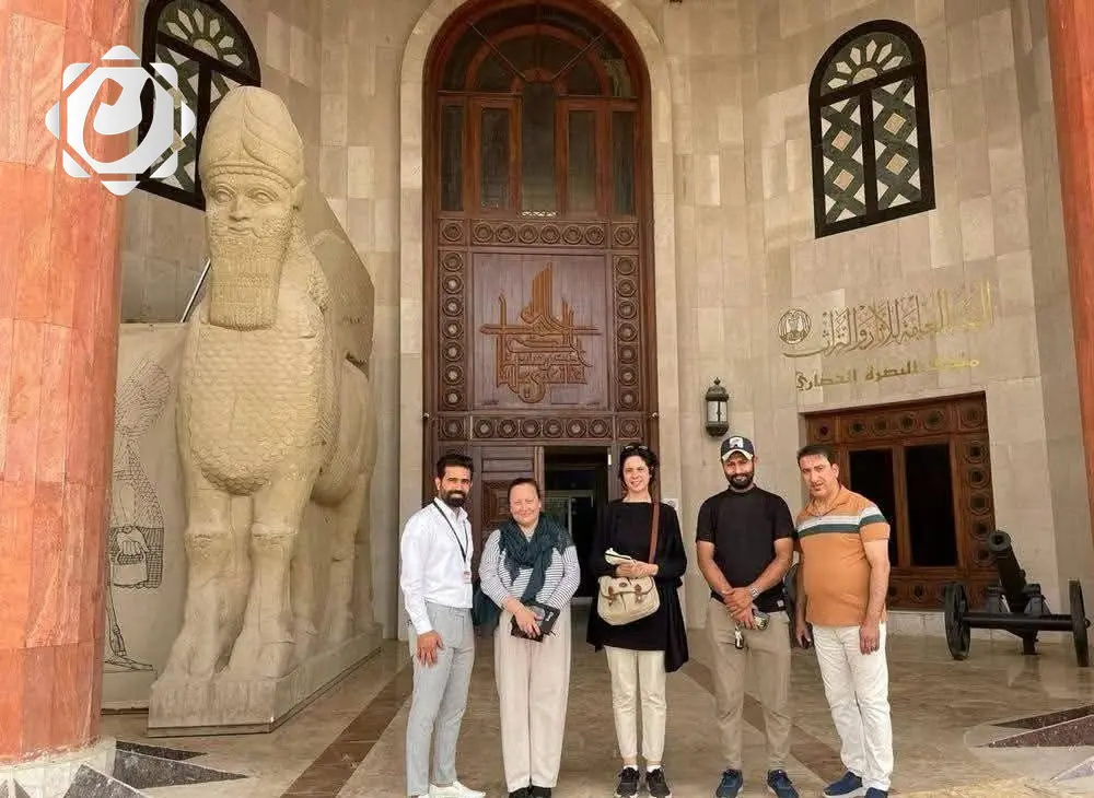 متحف البصرة الحضاري يسلط الضوء على الإرث الثقافي العراقي من خلال زيارة إعلامية إيطالية