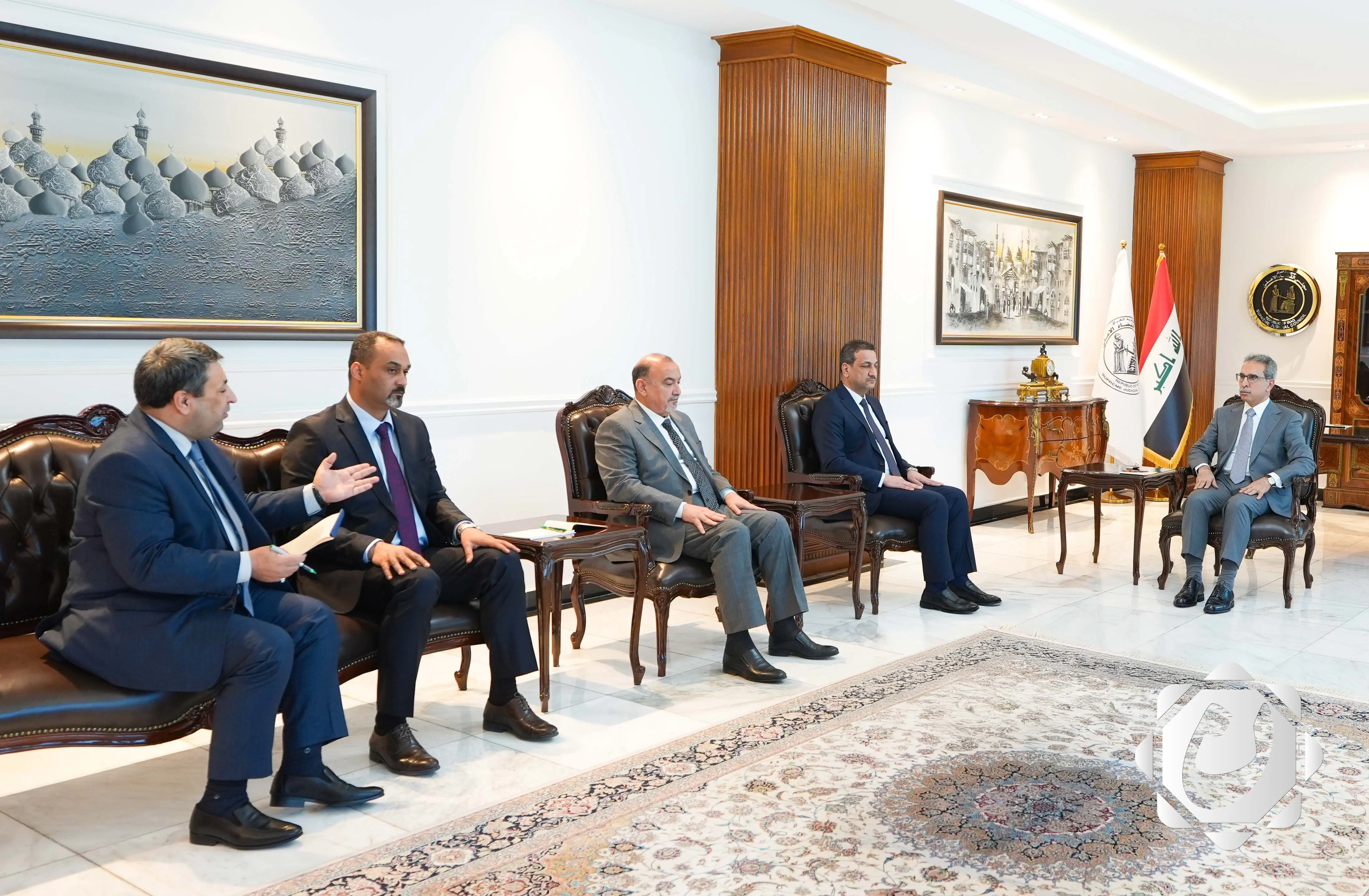 تعاون مشترك بين مجلس القضاء وديوان الرقابة المالية لمناقشة قضايا حيوية