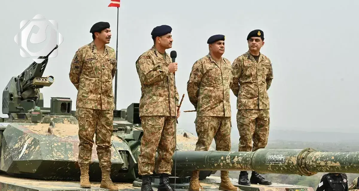 الجيش الباكستاني: إطلاق صواريخ هندية سقطت في أراضيها