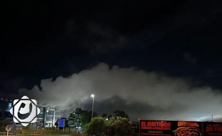 حريق صناعي في إسبانيا يؤدي إلى سحابة سامة ويجبر 150 ألف شخص على البقاء في منازلهم