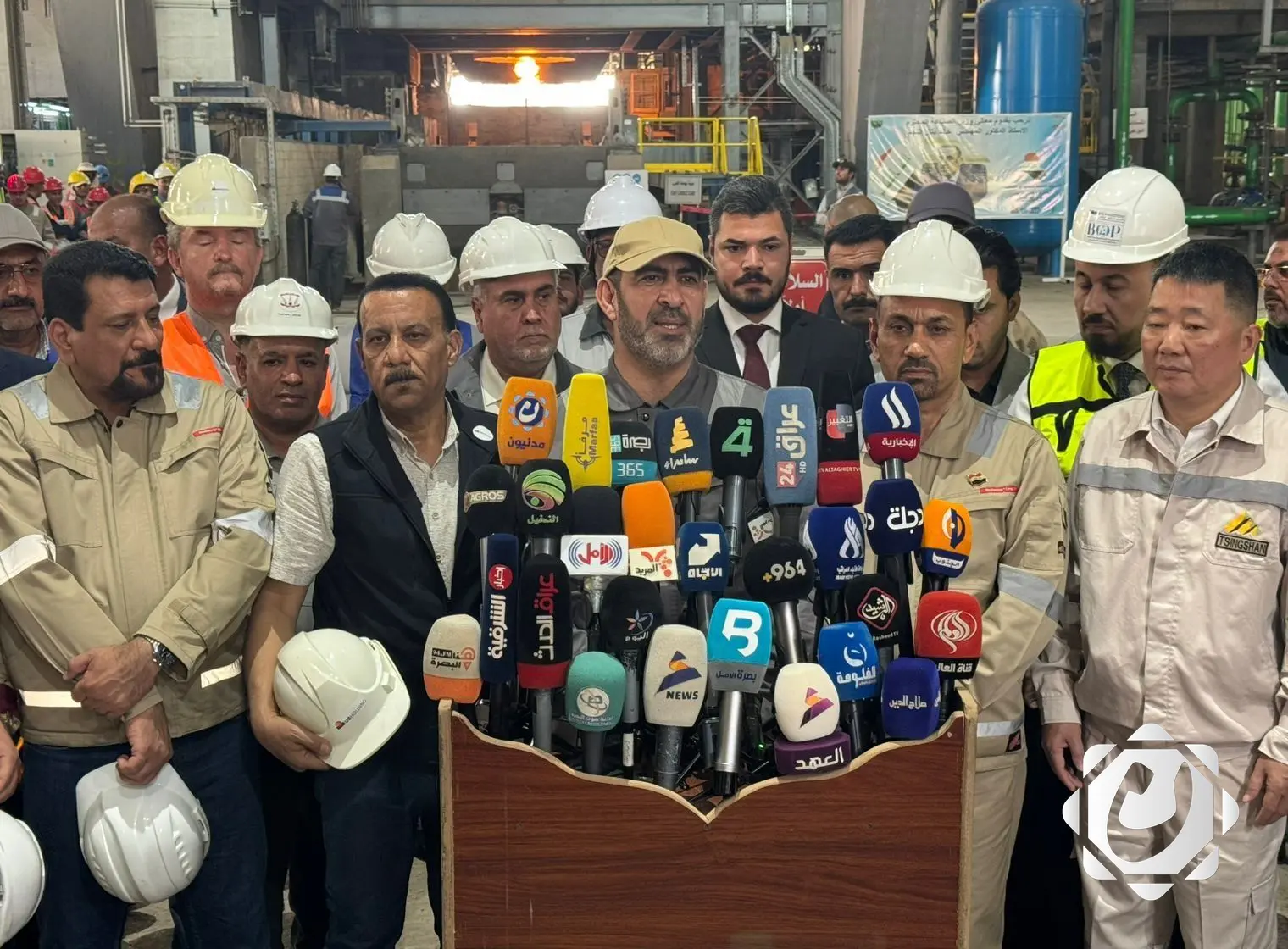 افتتاح مصنع الحديد والصلب في البصرة بطاقة 600 ألف طن سنوياً: خطوة تاريخية للصناعة العراقية
