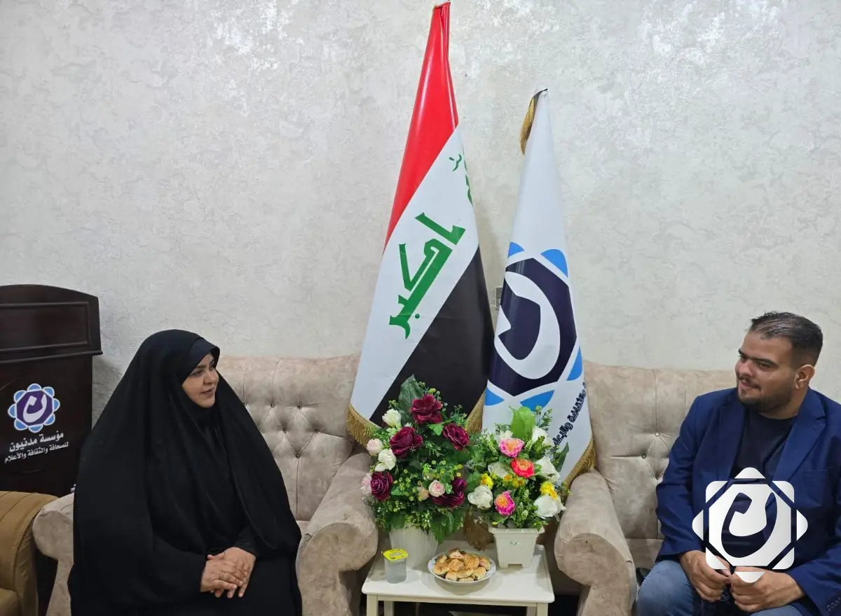 رئيس مؤسسة مدنيون يستقبل مسؤولة شؤون المرأة في تربية البصرة