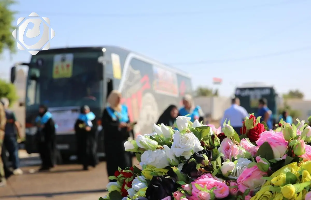 انطلاق أول قوافل الحجاج البرية عبر منفذ عرعر برعاية هيئة الحج