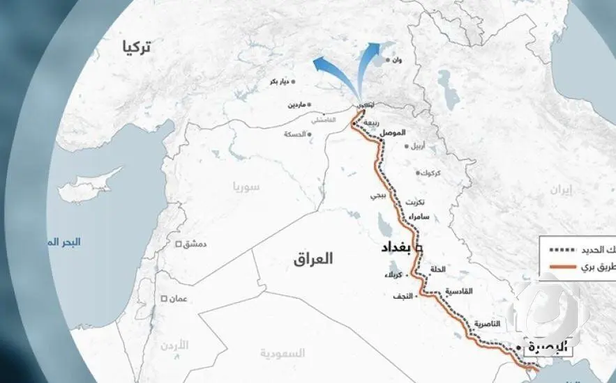 تسليم خرائط الكادسترو لمشروع طريق التنمية لأربع محافظات عراقية