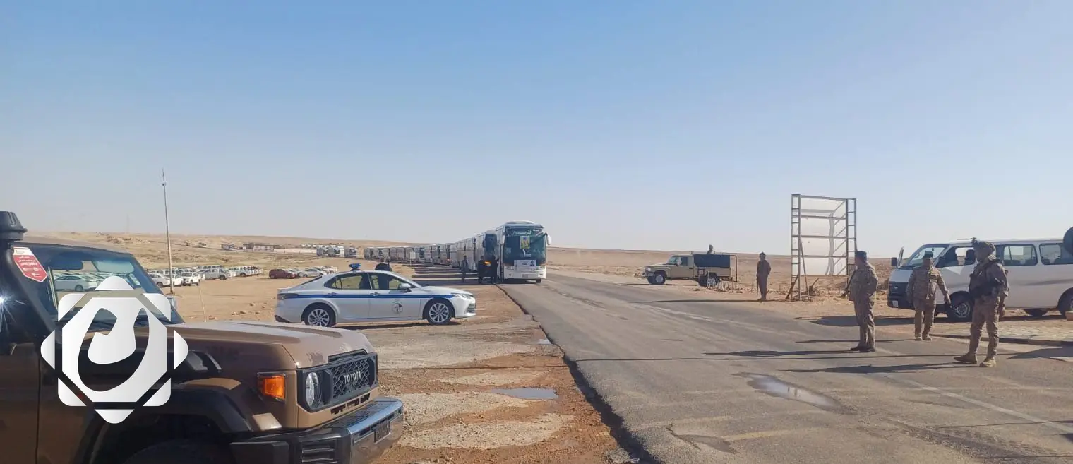 قوات الحدود تؤمّن الحماية والتسهيلات لحجاج بيت الله الحرام عبر منفذ عرعر