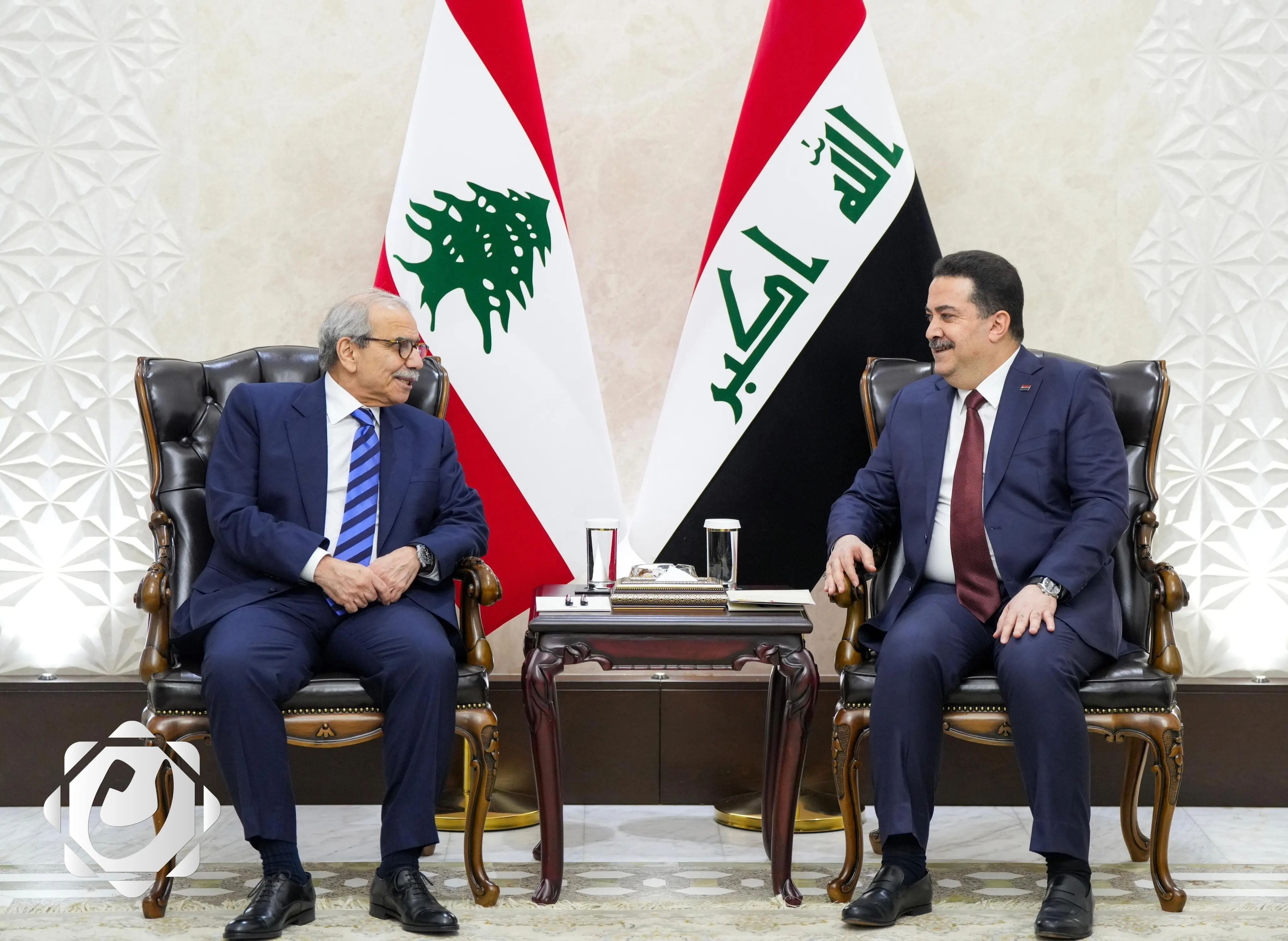 السوداني ونظيره اللبناني يتفقان على تعزيز التعاون لحل الأزمات