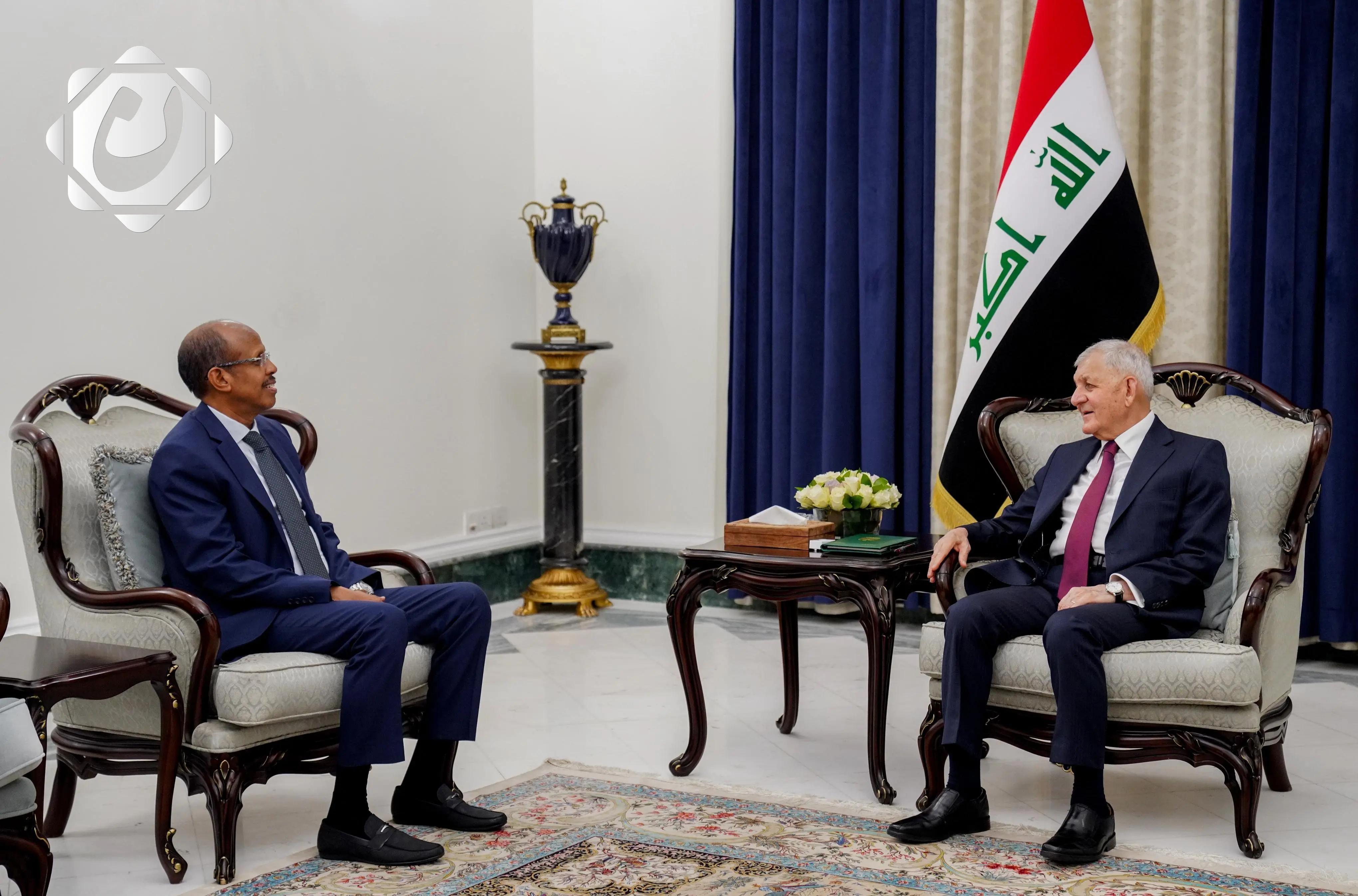 العراق يؤكد دعمه لاستقرار السودان خلال لقاء رئاسي في بغداد