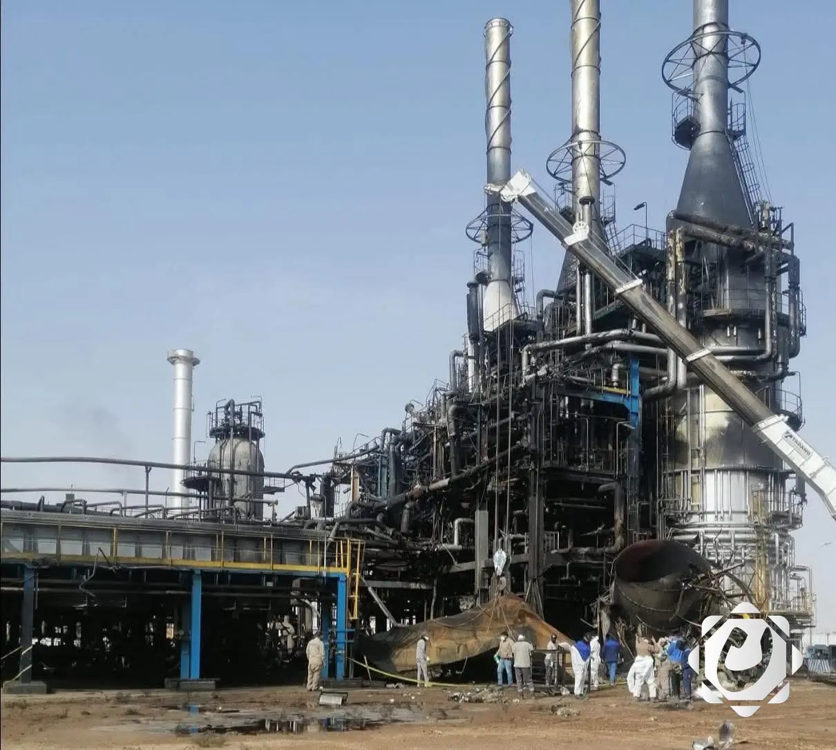 الدفاع المدني في صلاح الدين يعلن إخماد حريق في مصفى الصمود خلال 30 دقيقة