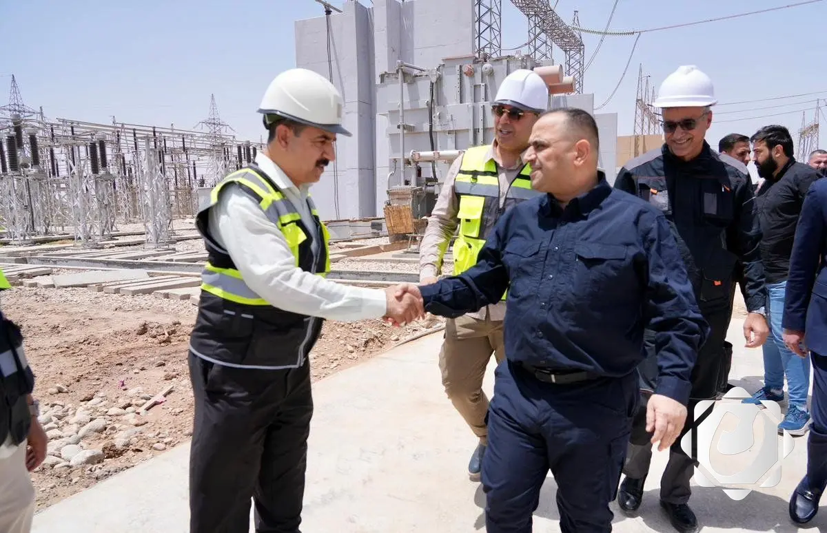 وزير الكهرباء يتفقد مشاريع جديدة في محافظة واسط