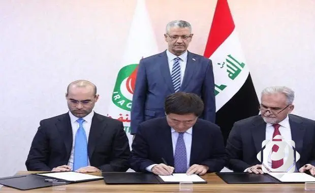توقيع عقد مشروع جنوب البصرة المتكامل بين وزارة النفط وائتلاف شركات صينية ومحلية