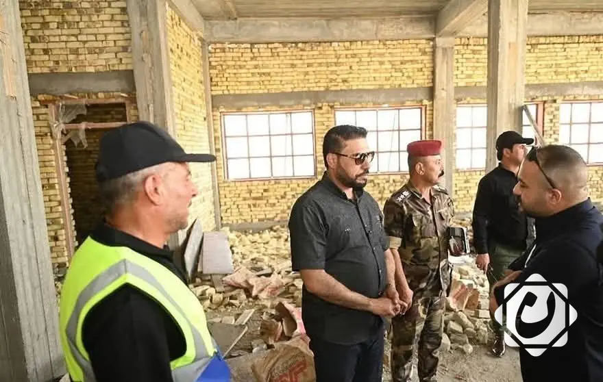 محافظ ميسان: إنجاز 55% في تأهيل مرآب العمارة الموحد