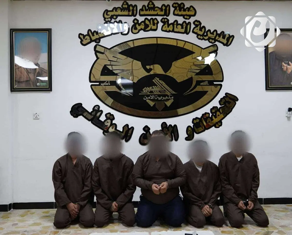 قوات الحشد الشعبي تحبط عملية انتحال صفة رسمية وتعتقل المتورطين