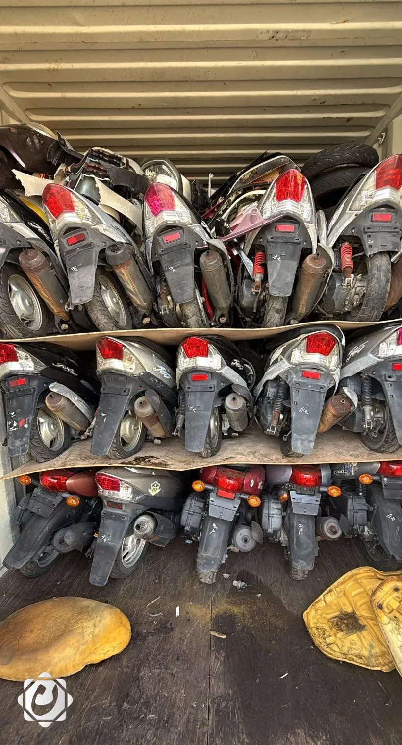 ضبط دراجات نارية مهربة في منفذ ميناء أم قصر الشمالي