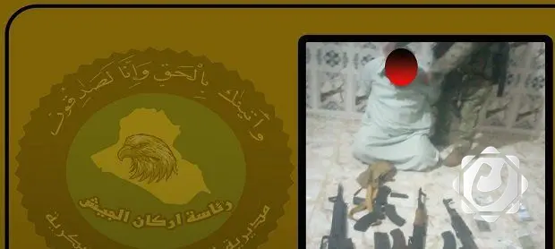 الاستخبارات العسكرية تلقي القبض على ممول وناقل لعصابات الإرهاب في كركوك